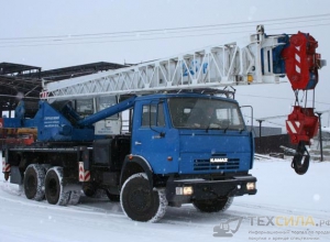 Автокран Галичанин на базе КАМАЗ 